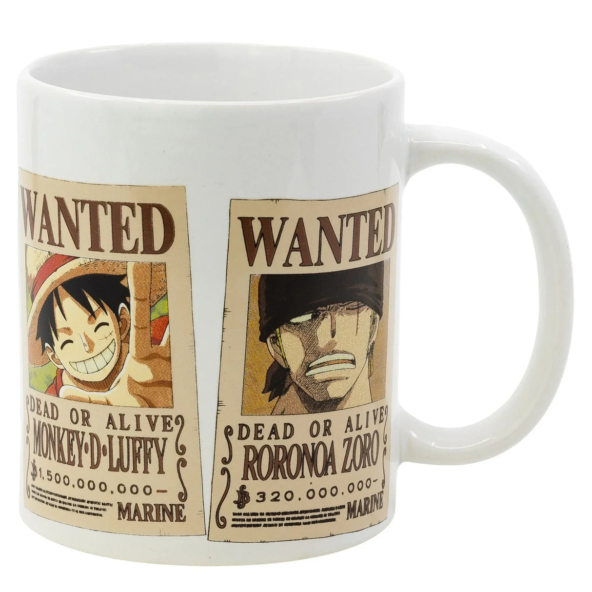 Mug One Piece « Affiches de recherche » (325 ml)