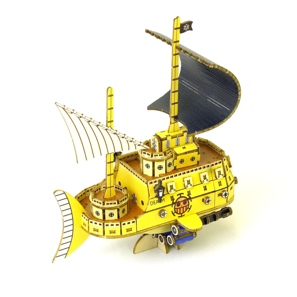 One Piece - Le Tang Polaire des Pirates du Cœur - Maquette en bois