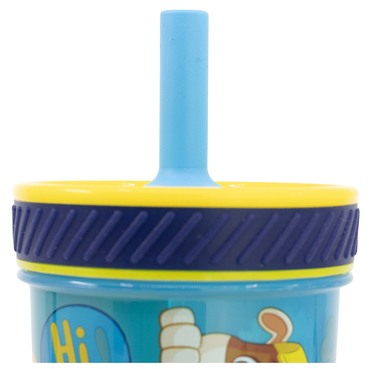 Paw Patrol "Hi There" - Drop Safe - Auslaufsicherer Becher mit Silikonstrohhalm (370 ml)