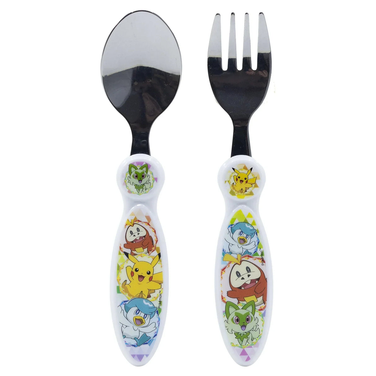 Pokémon « Pikachu et compagnie » - Ensemble de couverts pour enfants, 2 pièces