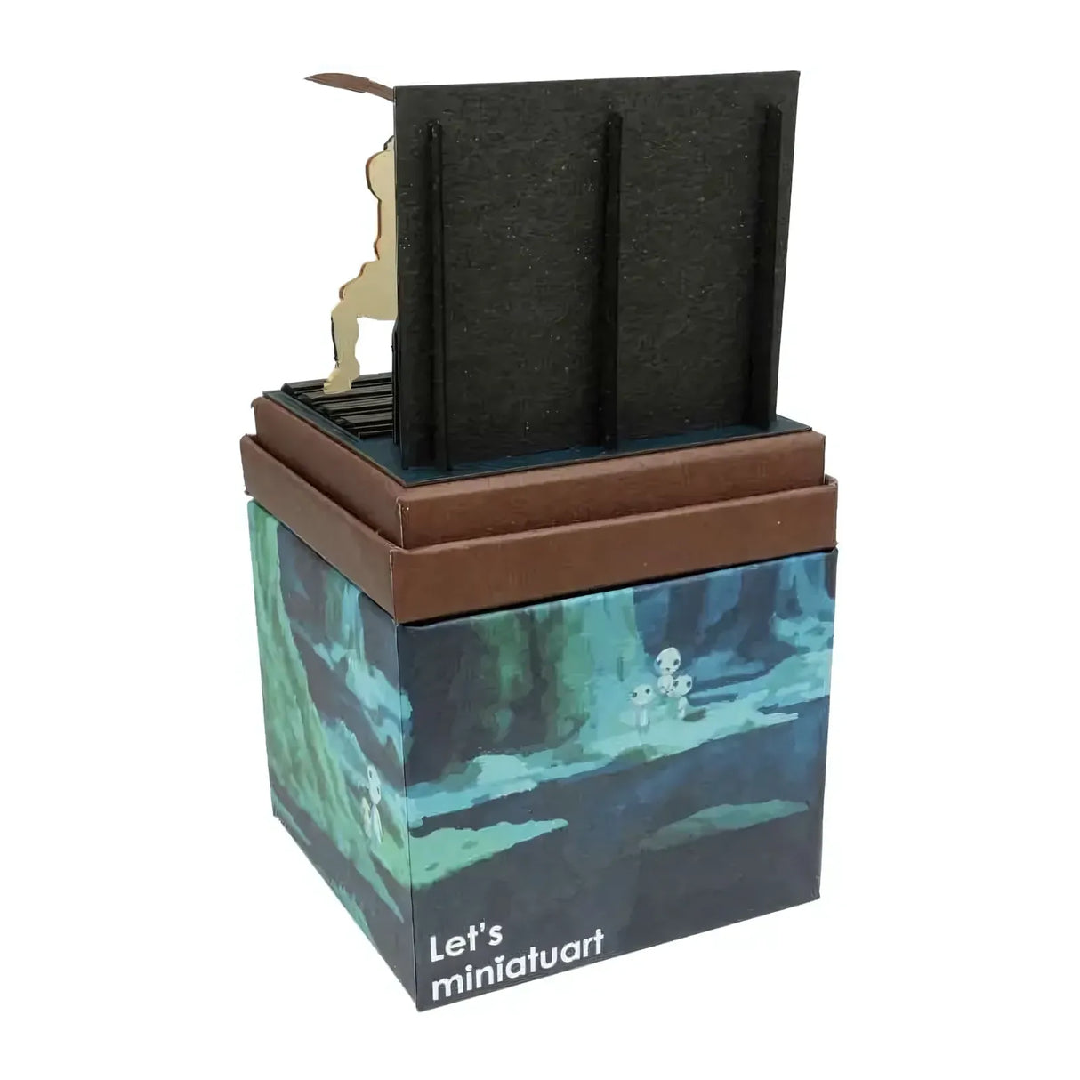 Prinzessin Mononoke - San im Kampf - Paper Art Box