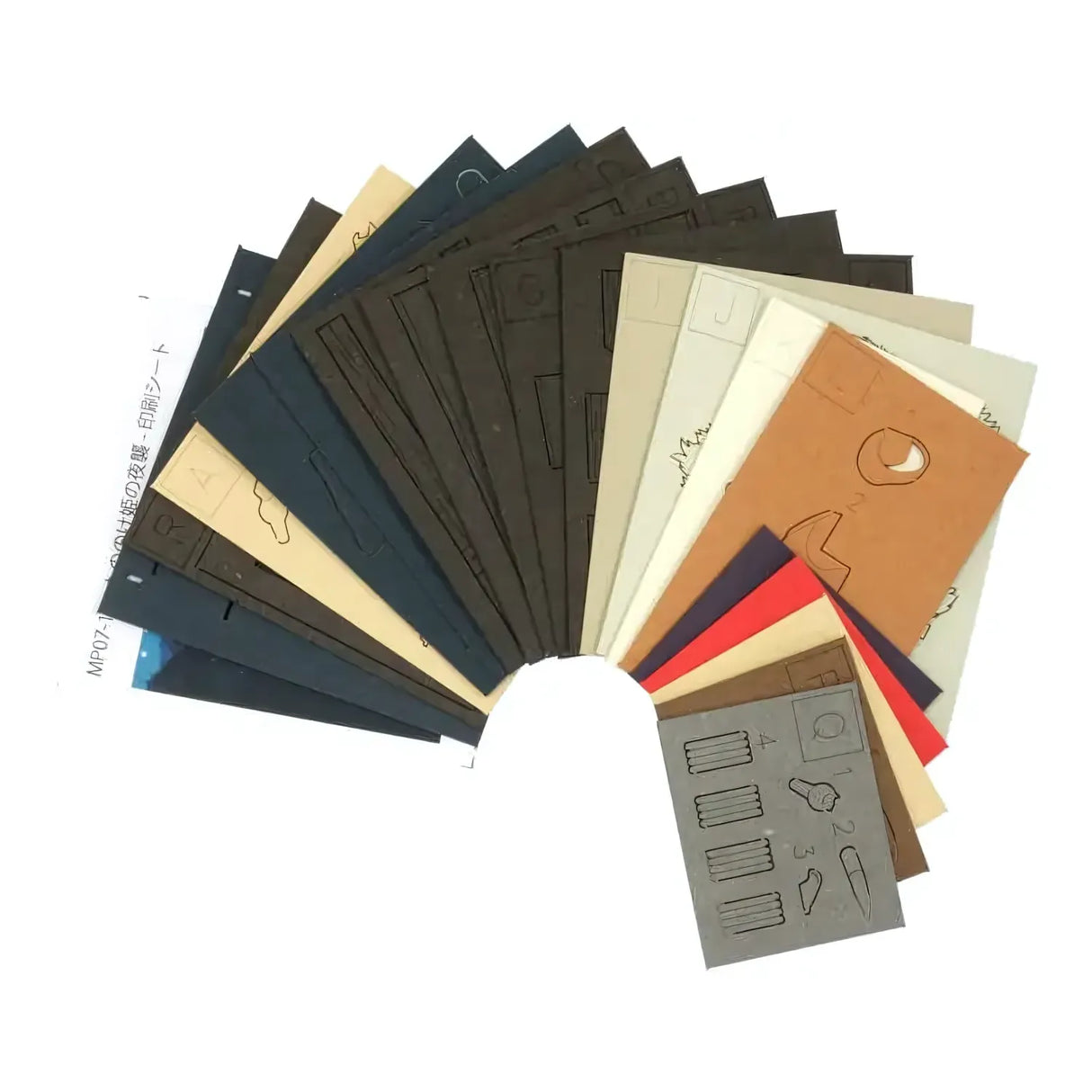 Prinzessin Mononoke - San im Kampf - Paper Art Box