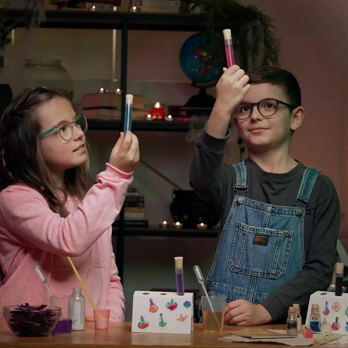 Kit d'expérimentation pour laboratoire de potions magiques