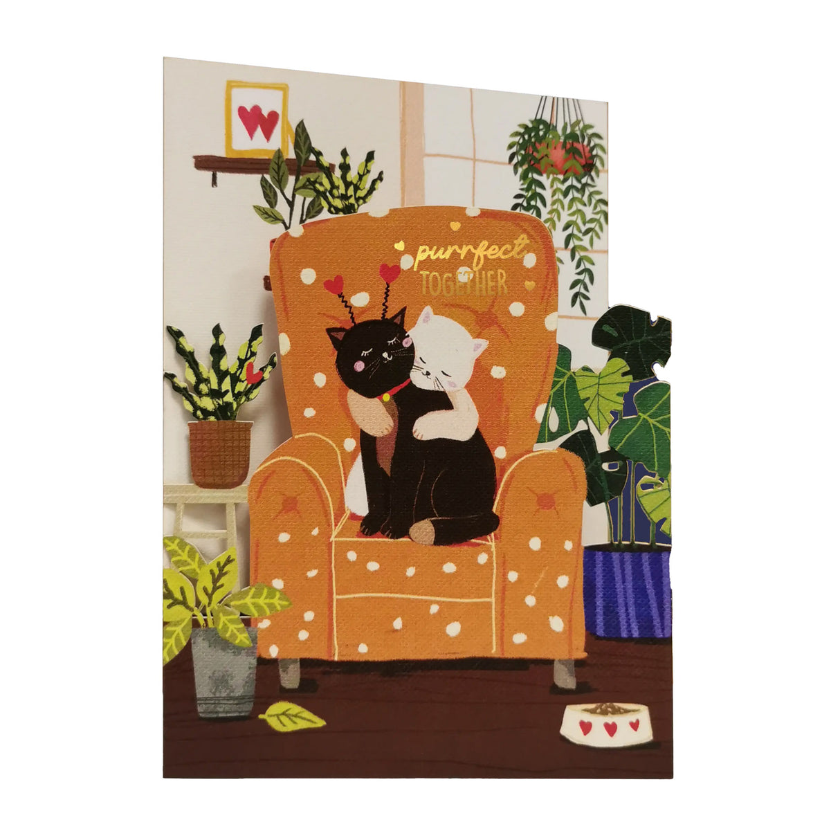 Puurfect Together - 3D Pop-Up Valentinstagskarte