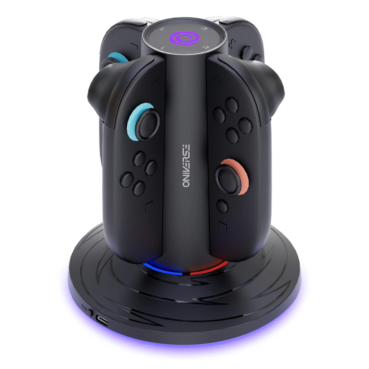 QUADRANT Magnetische Ladestation für 4 Joycons™ - Gaming-Zubehör