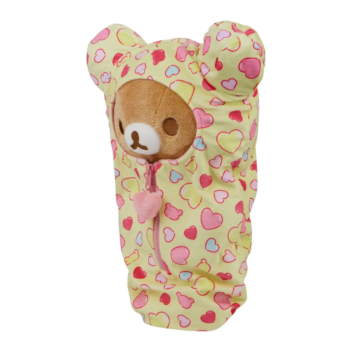 Rilakkuma - Herzen Schlafsack (34 cm) - Plüschtier