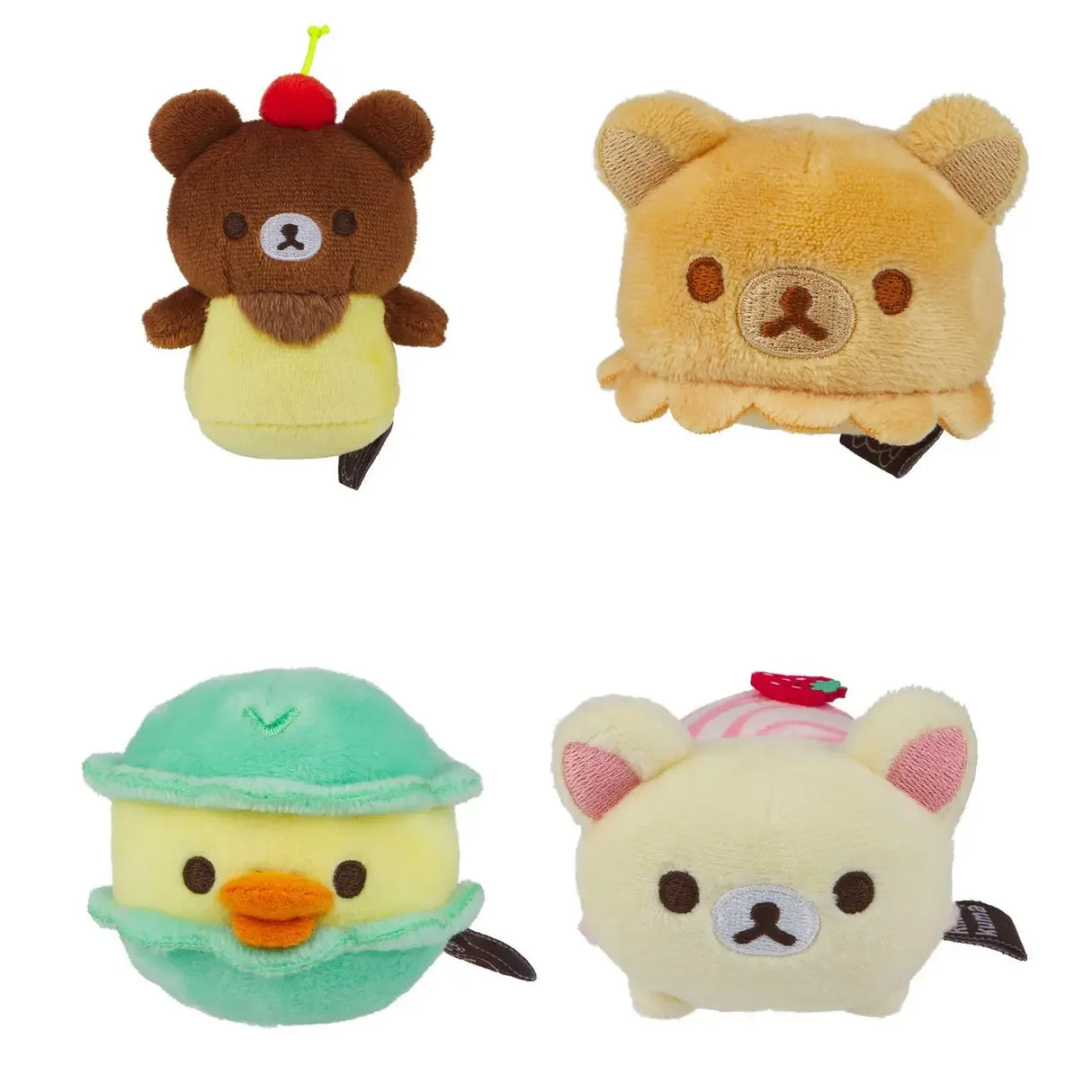 Rilakkuma - Boîte à macarons (7,5 cm) - Peluche