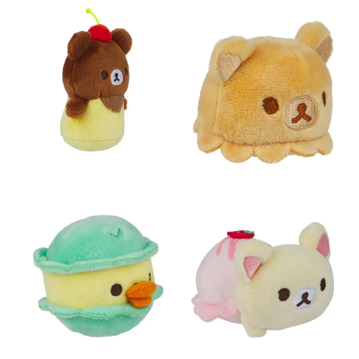 Rilakkuma - Boîte à macarons (7,5 cm) - Peluche