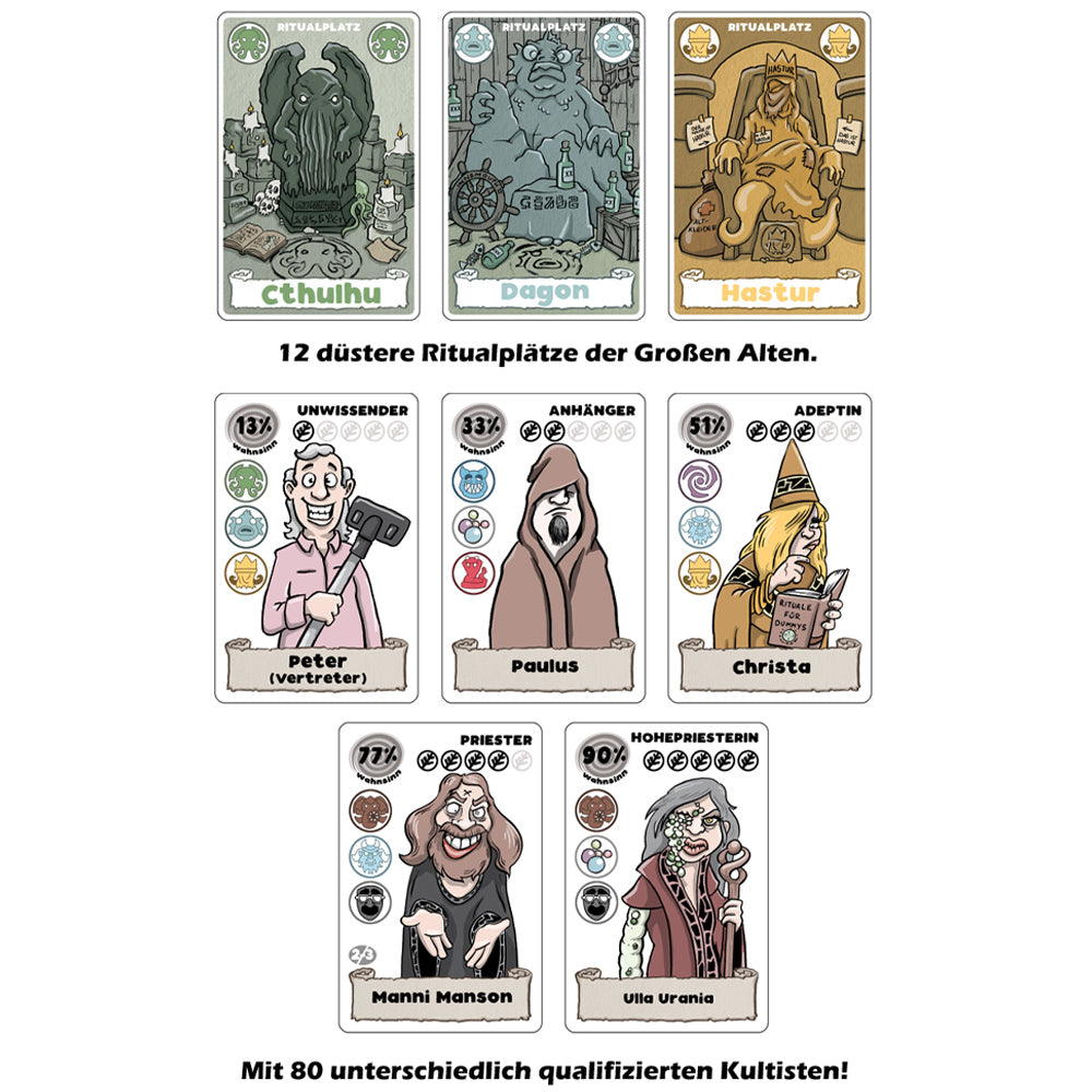 Rituels de Folie - jeu de cartes