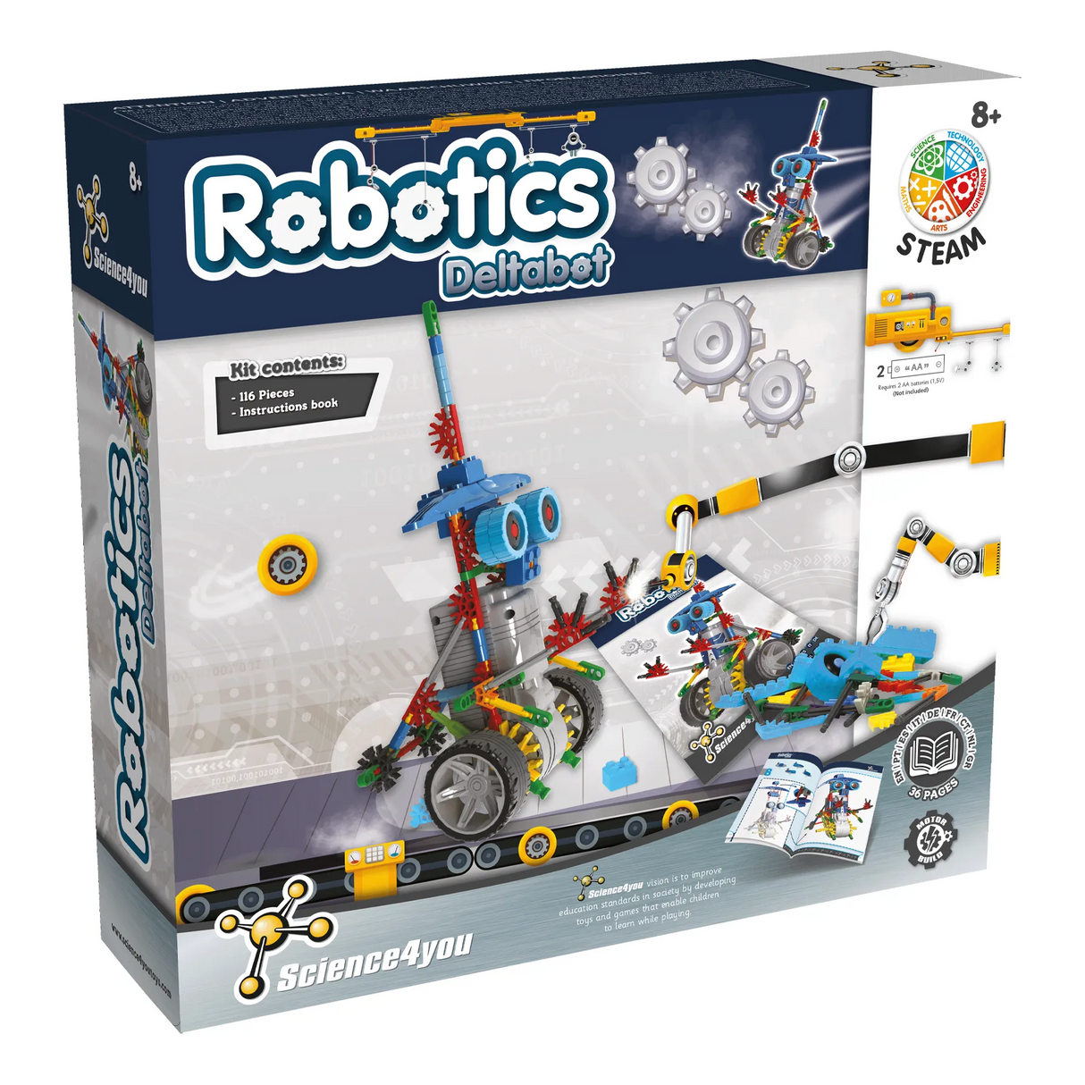 Robotics "Deltabot" - Experimentierkasten