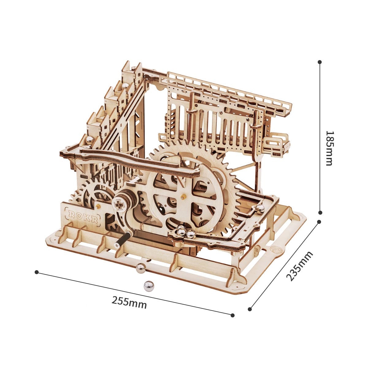 Squad Kugelbahn - 3D Holzbausatz