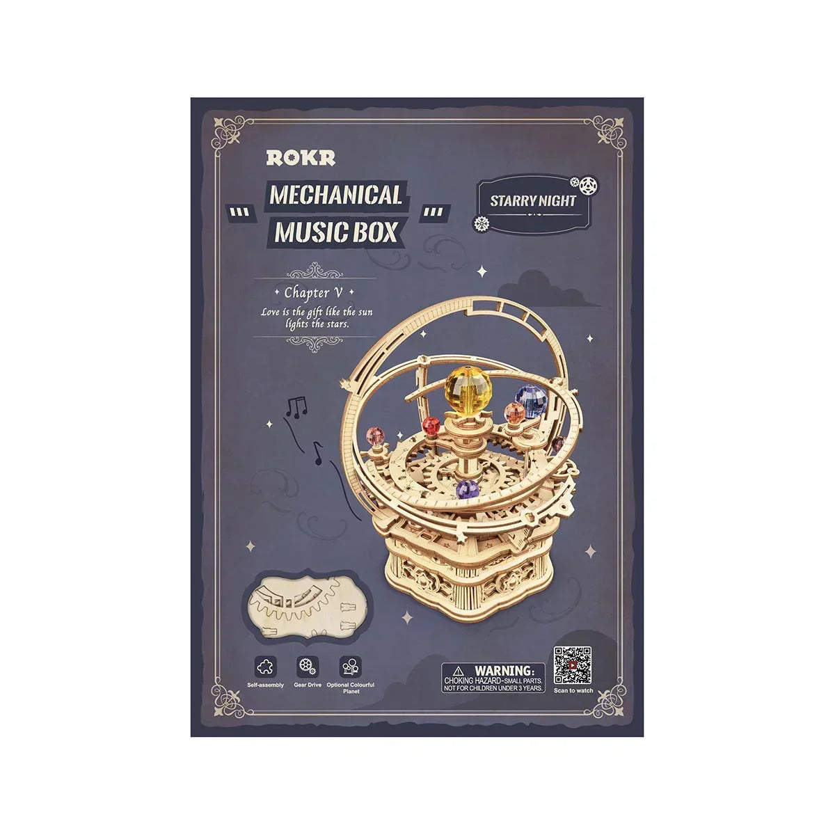 Starry Night - 3D Holzbausatz