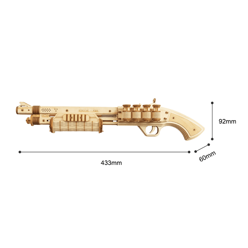 Terminator M870 Shot Gun - 3D Holzbausatz