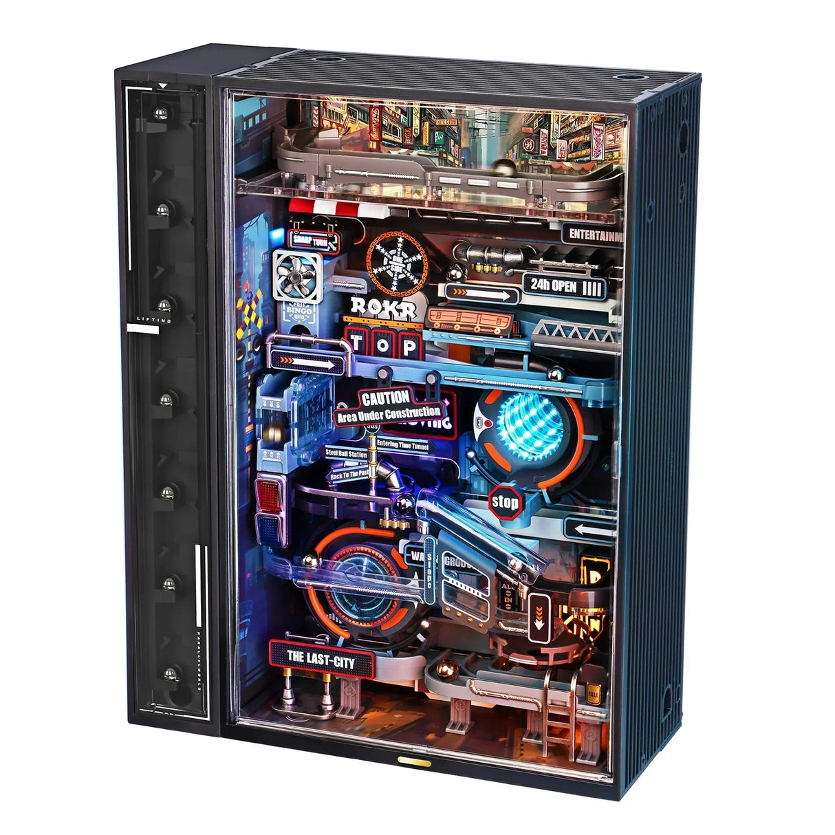 Le circuit de billes The Last City - Kit de construction 3D (plastique)
