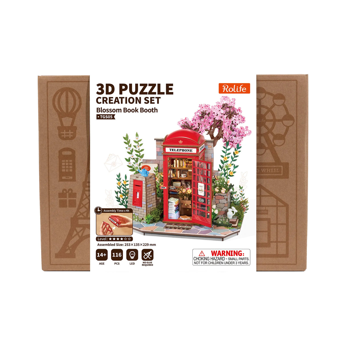 Blossom Book Booth - Diorama