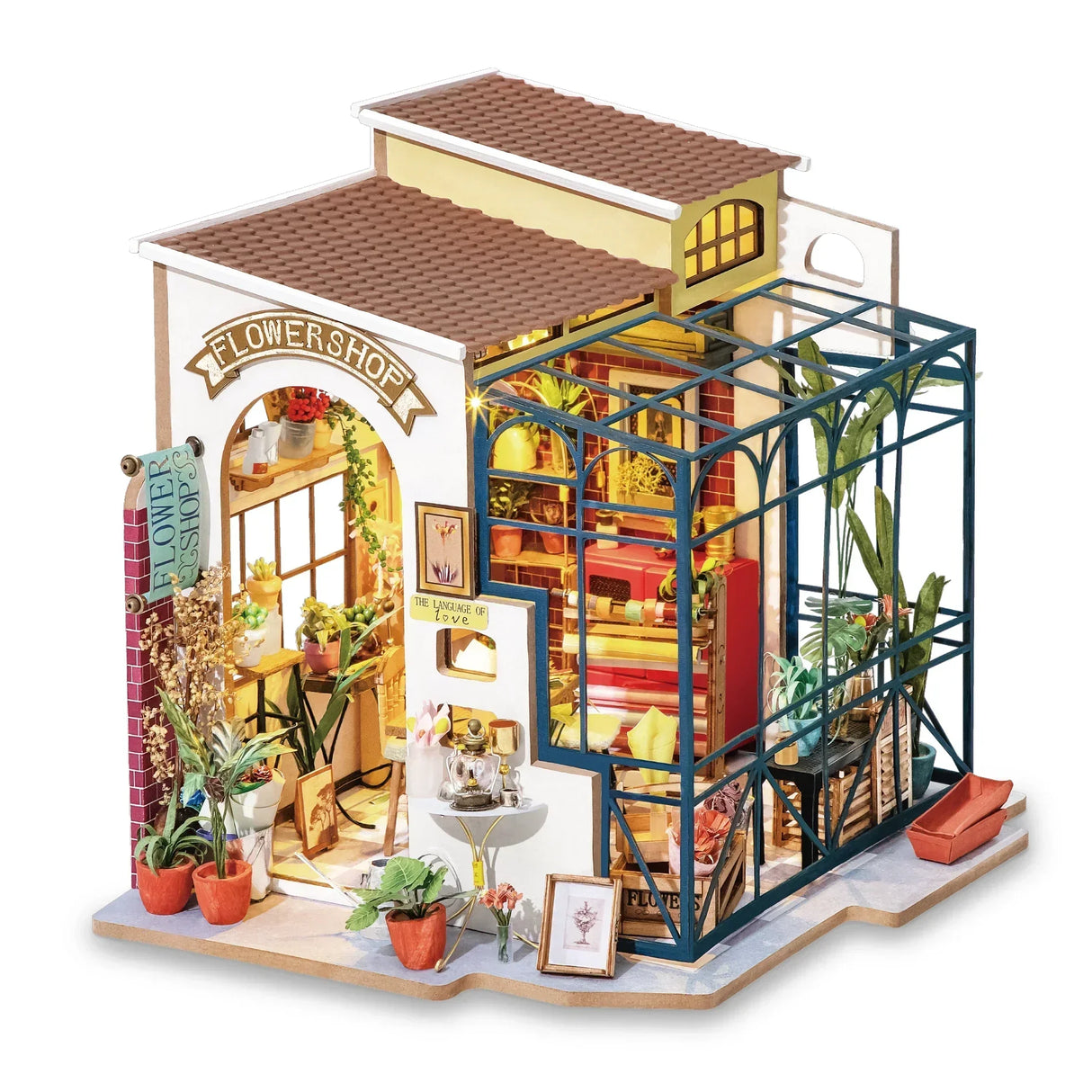 Emily's Flower Shop - Miniaturhaus