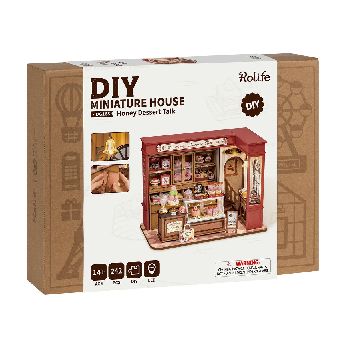 Discussion sur les desserts au miel - Diorama