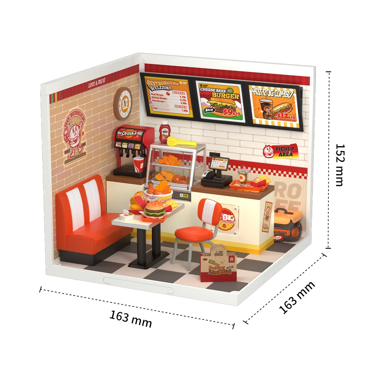 Yum Yum Burgers - Diorama