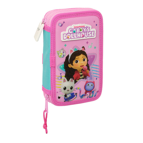 Gabby's Dollhouse "Party" - Etui inkl. Stifte, Spitzer und Radiergummi (28 Teile)