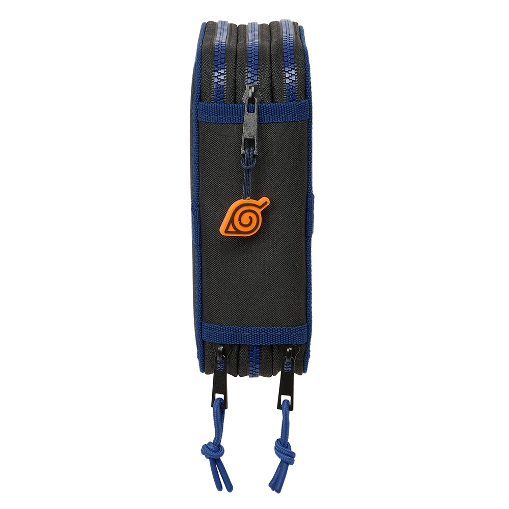 Naruto "Ninja" - Etui inkl. Stifte, Spitzer, Lineal und Radiergummi (36 Teile)