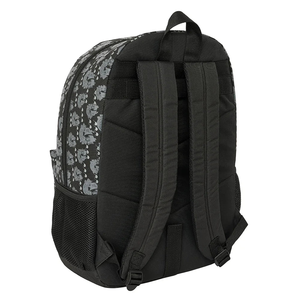 Rucksack mit Drachenmuster und verstellbaren Schultergurten