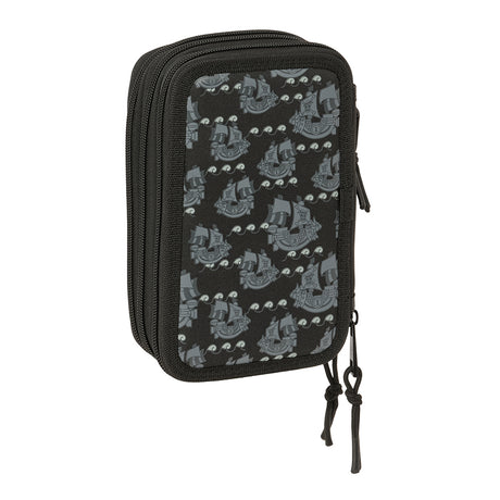 One Piece "Pirates" - Etui inkl. Stifte, Spitzer, Lineal und Radiergummi (37 Teile)