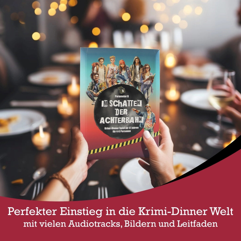 Im Schatten der Achterbahn - Krimidinner