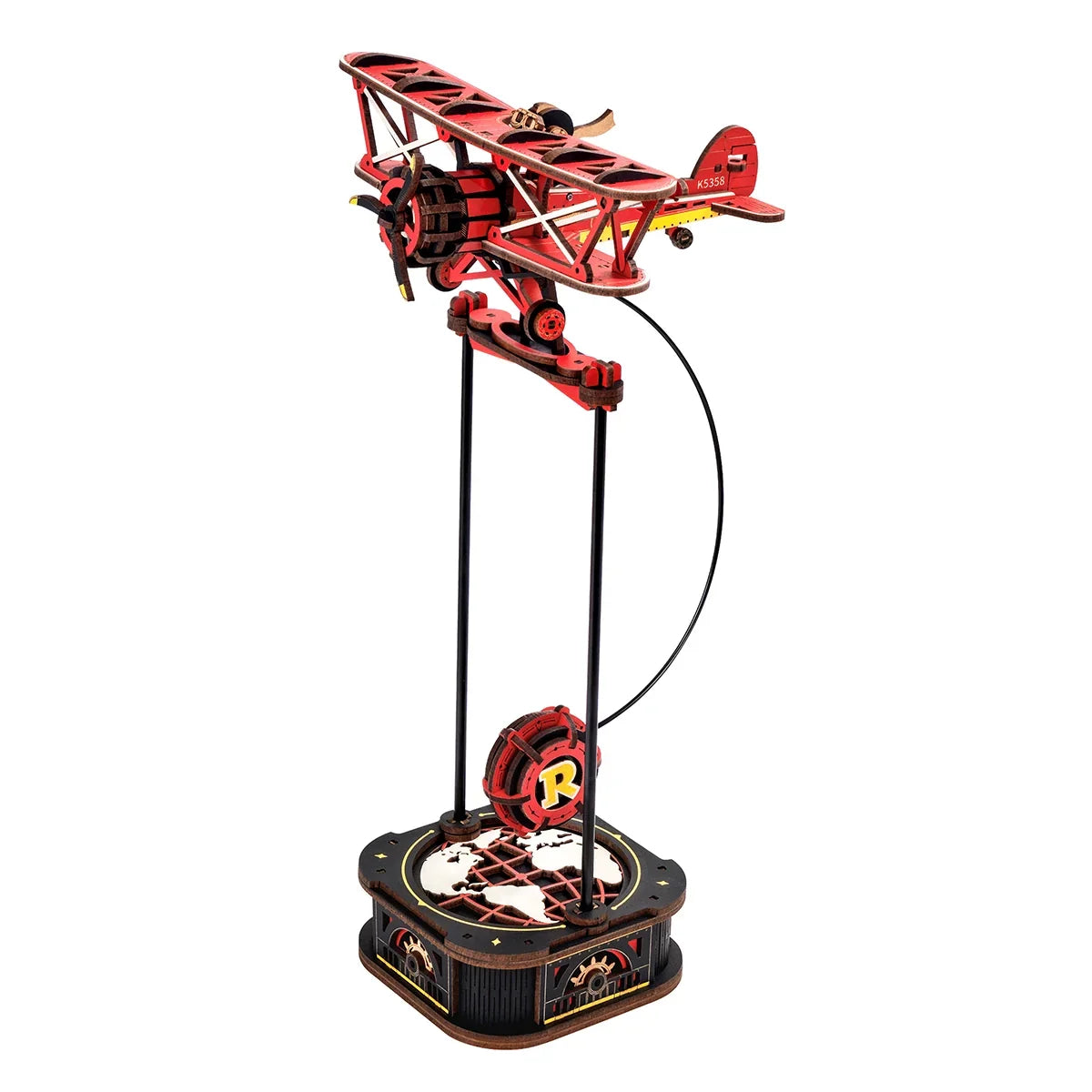 Pendule d'équilibre Sky Captain - Kit en bois 3D