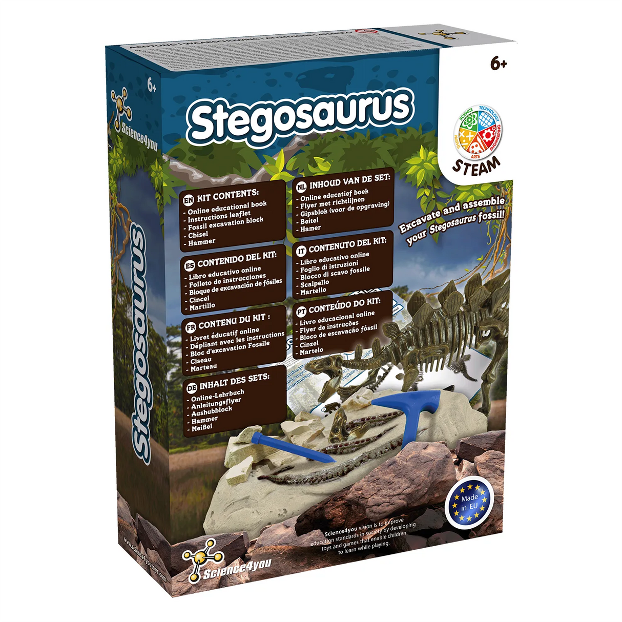 Stegosaurus - Ausgrabungs-Kit