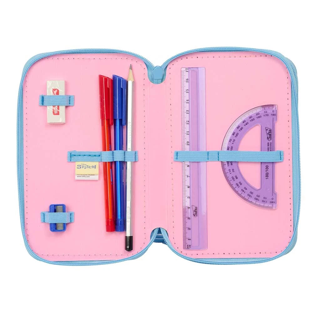Stitch "Bright" - Etui inkl. Stifte, Spitzer und Radiergummi (37 Teile)