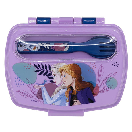 Frozen 2 "Trust the Journey" - Lunchbox mit Besteck - derdealer.ch