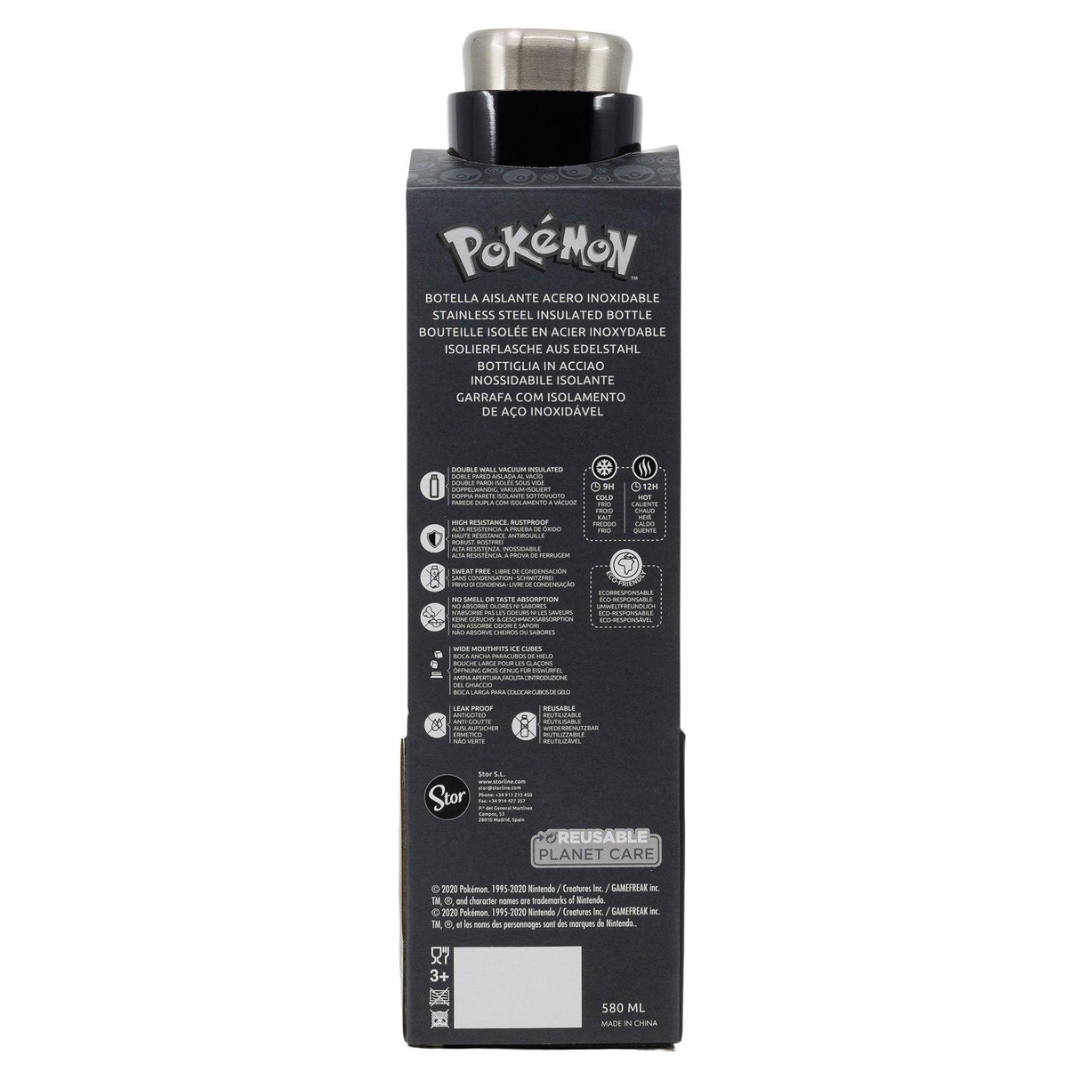 Pokémon Light (580 ml) - Thermosflasche - derdealer.ch
