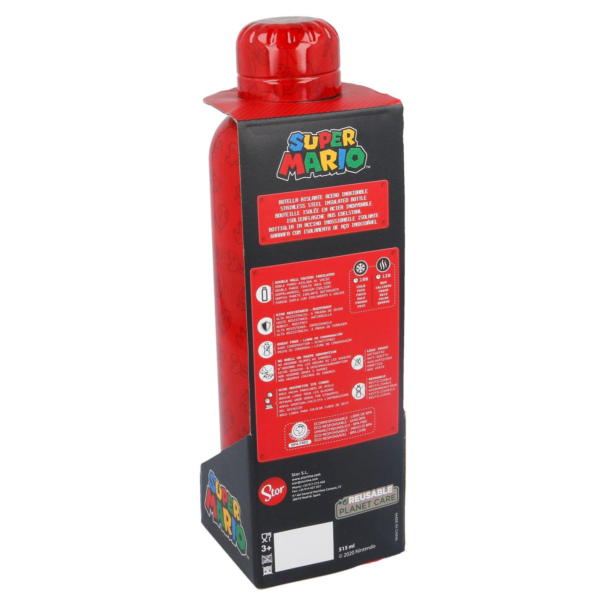 Super Mario (515 ml) - Thermosflasche - derdealer.ch