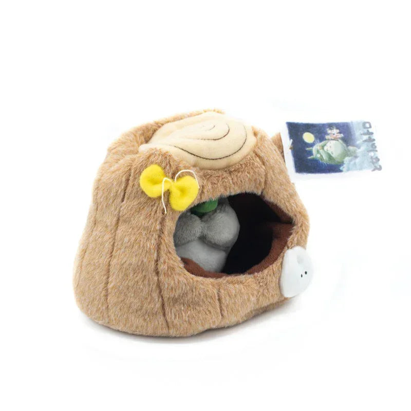 Mon Voisin Totoro - Totoro avec son arbre creux (12 cm) - Peluche