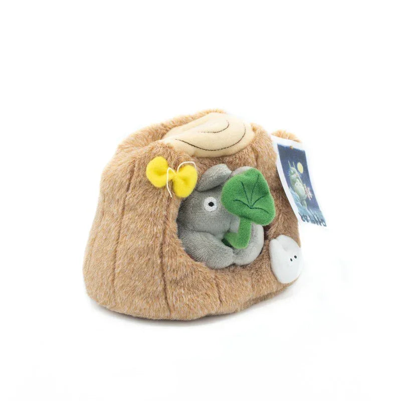 Mon Voisin Totoro - Totoro avec son arbre creux (12 cm) - Peluche