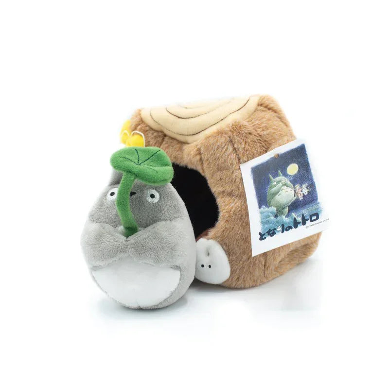 Mon Voisin Totoro - Totoro avec son arbre creux (12 cm) - Peluche