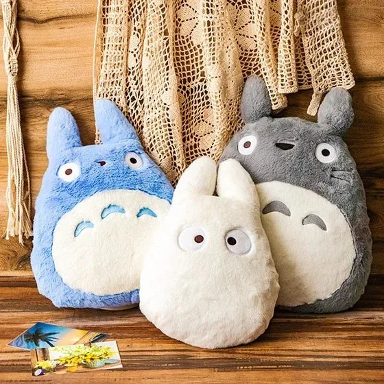 Mon Voisin Totoro - Totoro Blanc (34 cm) - Coussin en peluche