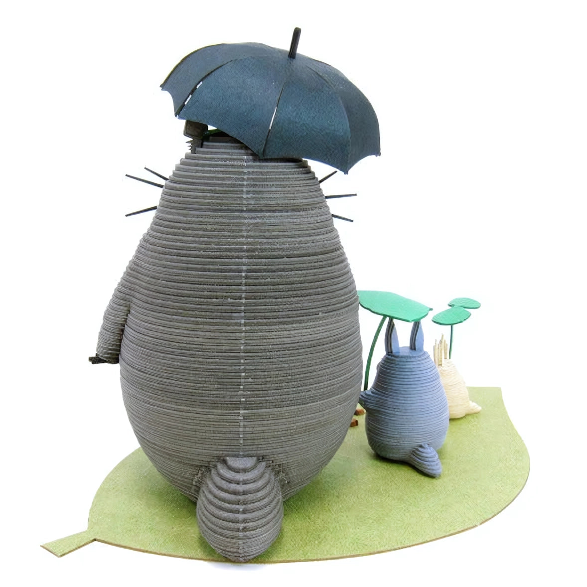 Mein Nachbar Totoro - Totoros mit Schirm - Paper Art