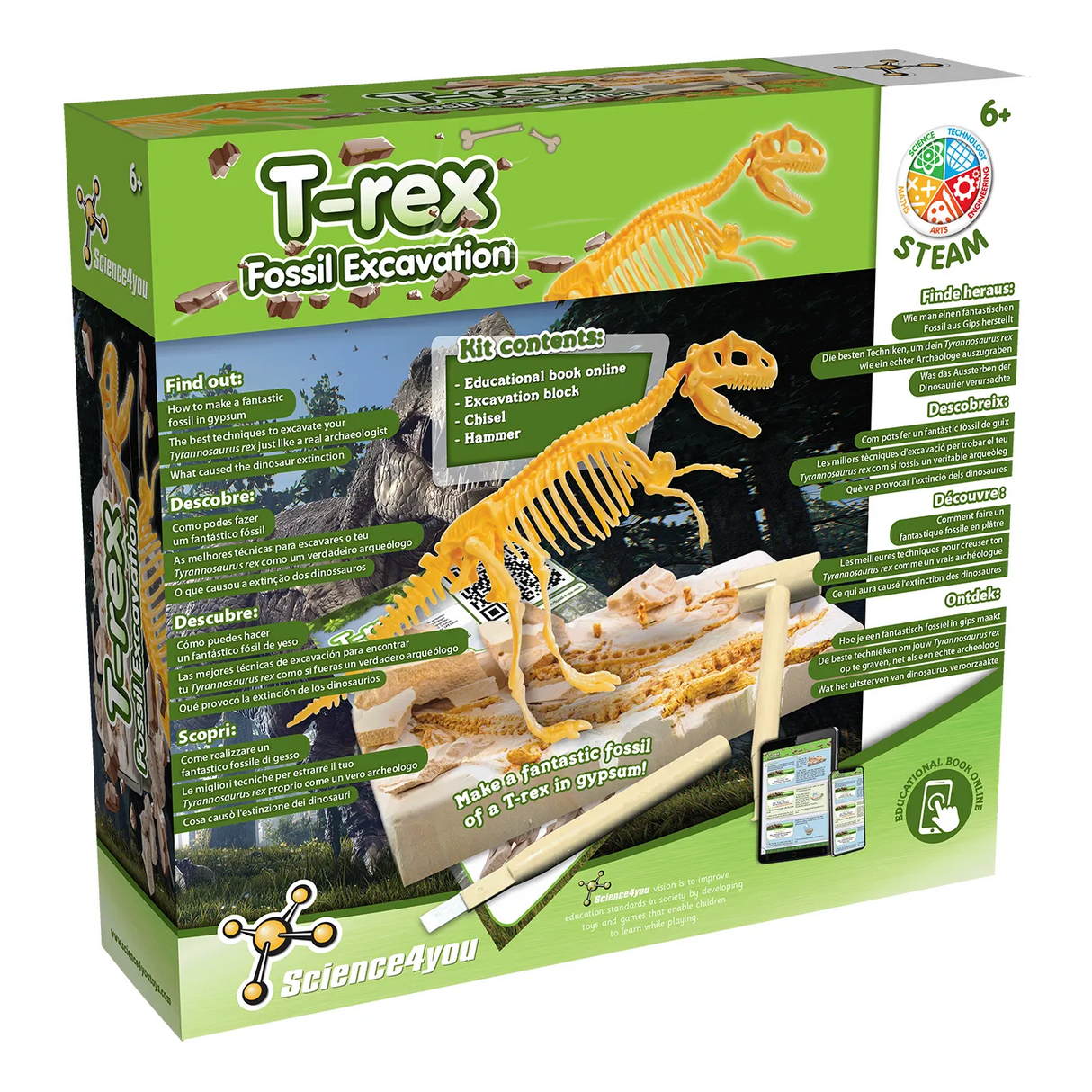 T-Rex - Ausgrabungs-Kit