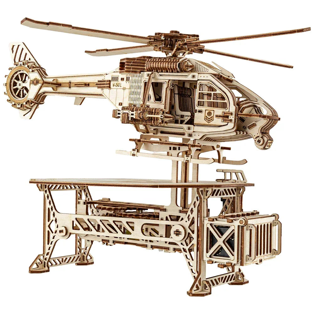 Thunder Chopper - Kit en bois 3D (électrique)