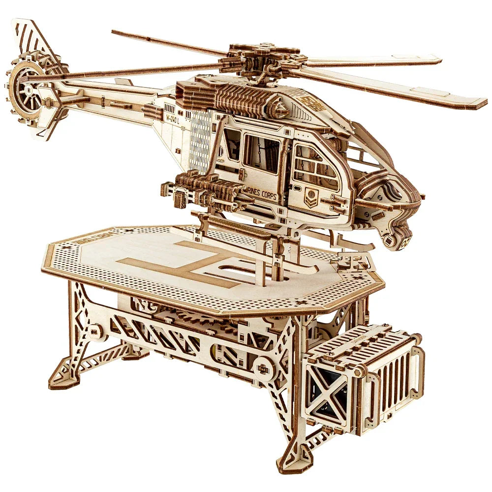 Thunder Chopper - Kit en bois 3D (électrique)