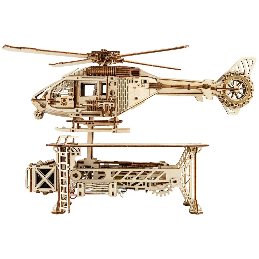 Thunder Chopper - Kit en bois 3D (électrique)