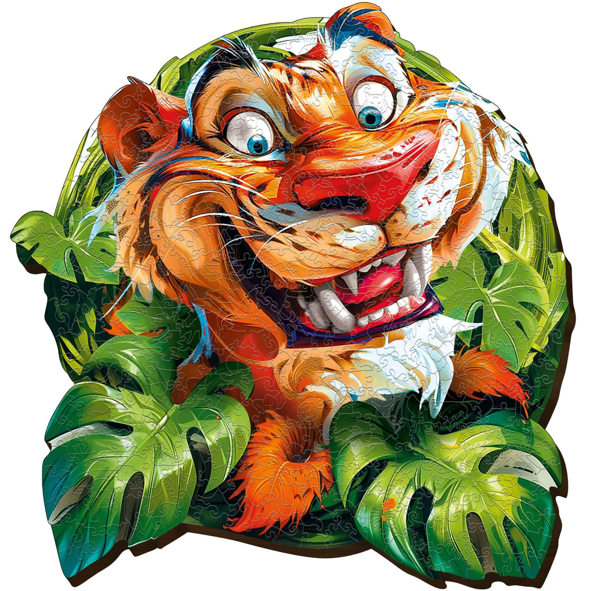 Tigre (200 pièces) - Puzzle en bois