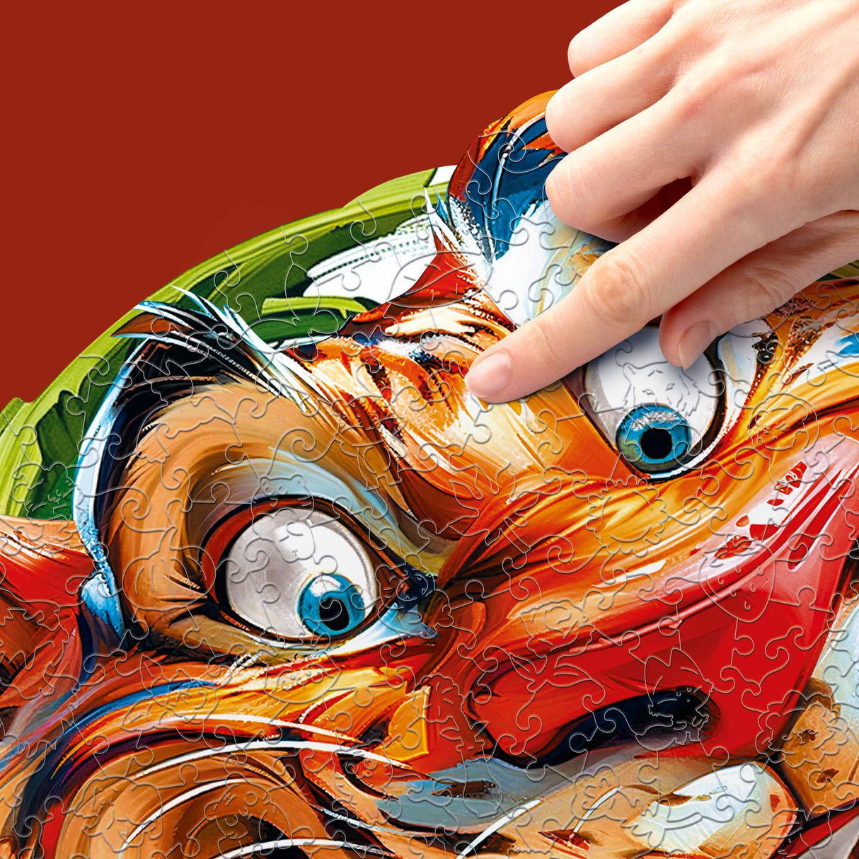 Tigre (200 pièces) - Puzzle en bois