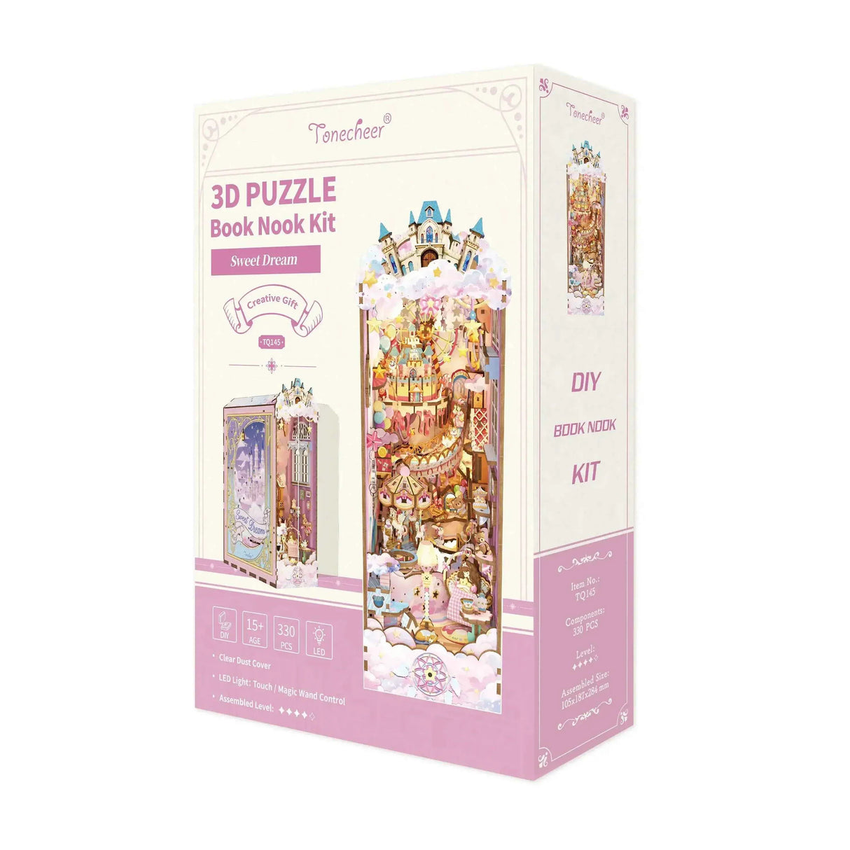 Tonecheer 3D Puzzle Buchnische Bausatz Süßer Traum