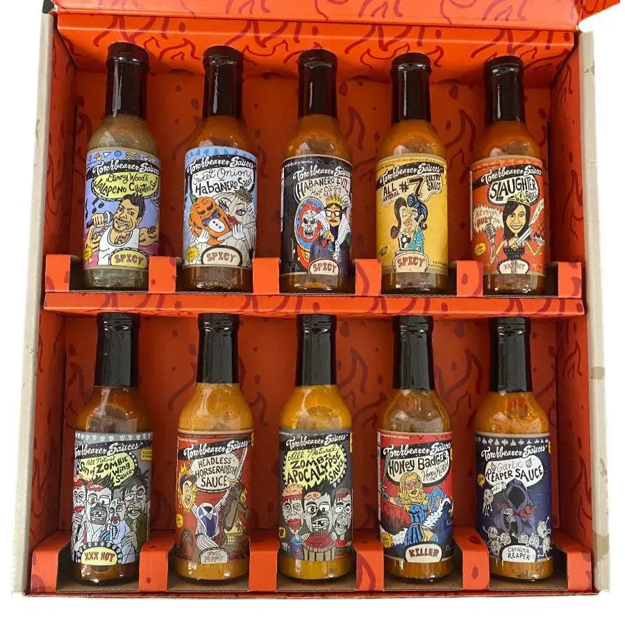 Ultimate 10er-Pack (10 x 148 ml) - Scharfe Sauce