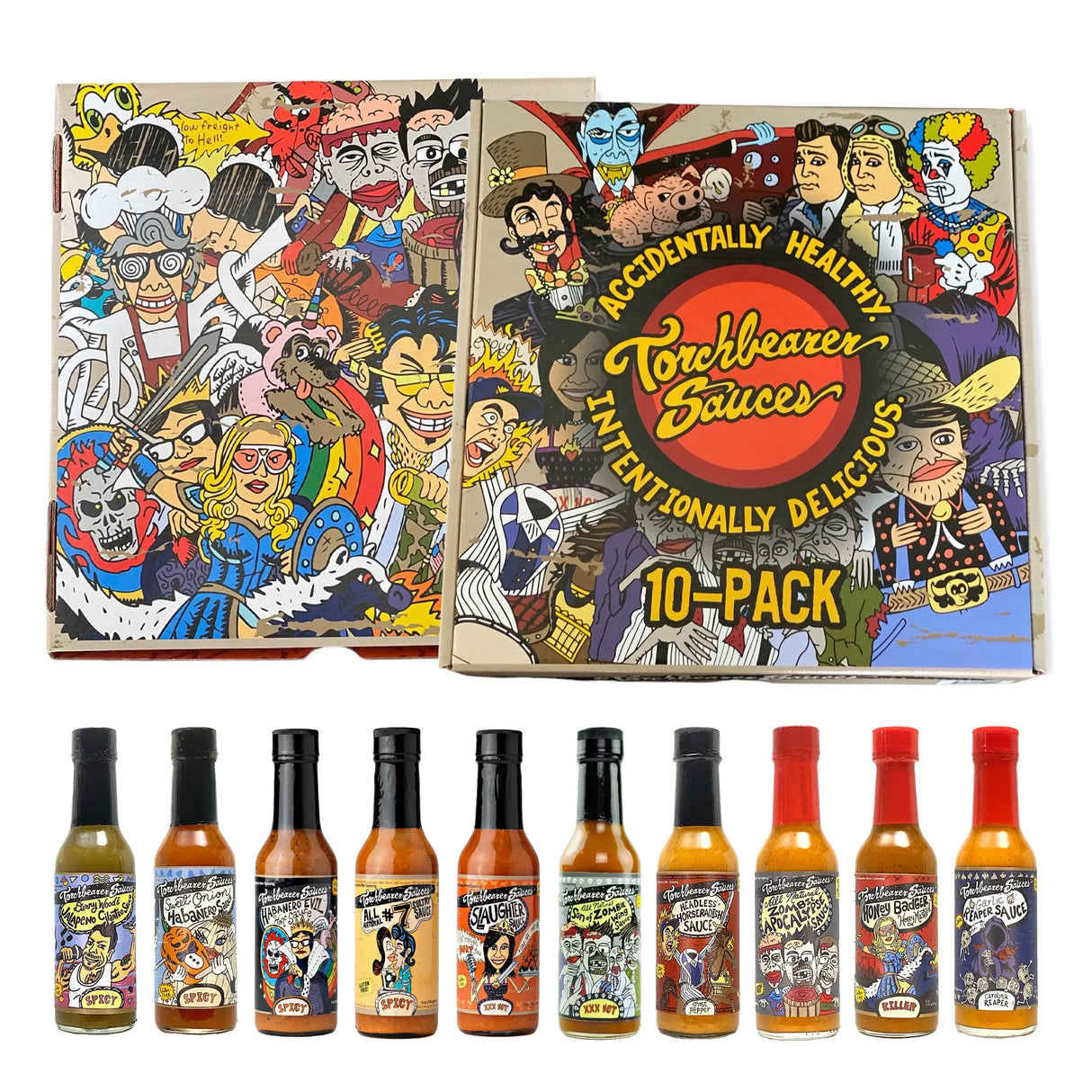 Ultimate 10er-Pack (10 x 148 ml) - Scharfe Sauce