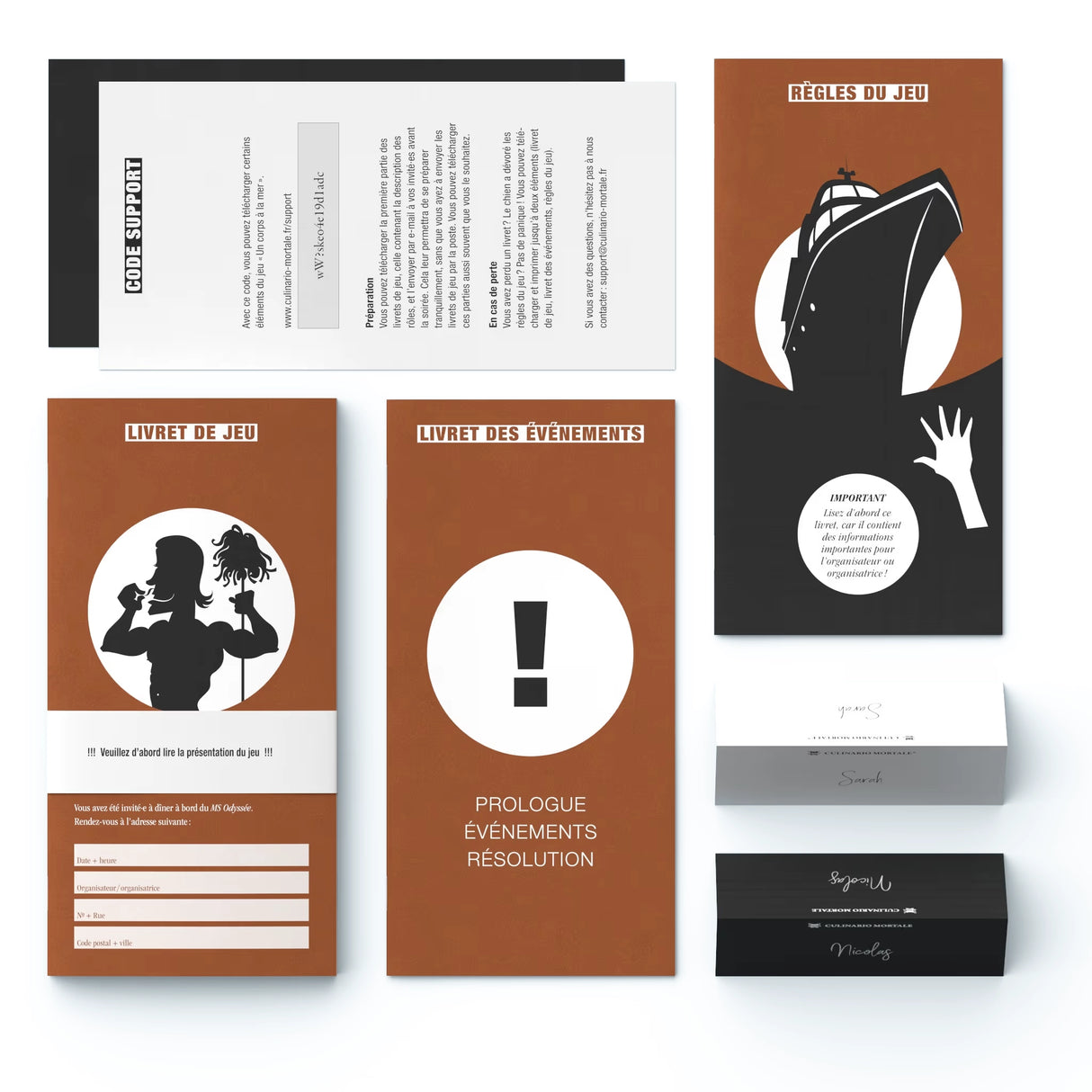 Un corps à la mer - Dîner mortels