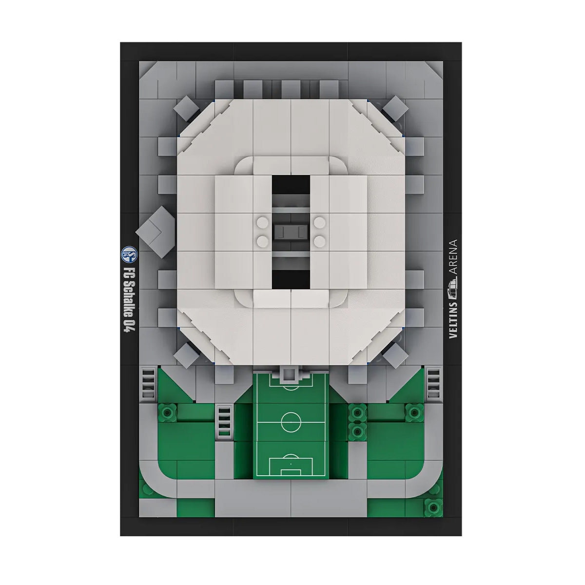 VELTINS-Arena / FC Schalke 04 - Stadion Miniaturmodell