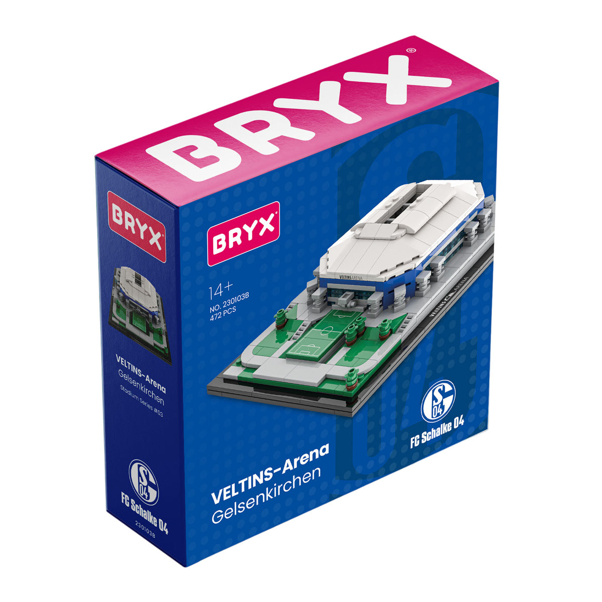 VELTINS-Arena / FC Schalke 04 - Stadion Miniaturmodell
